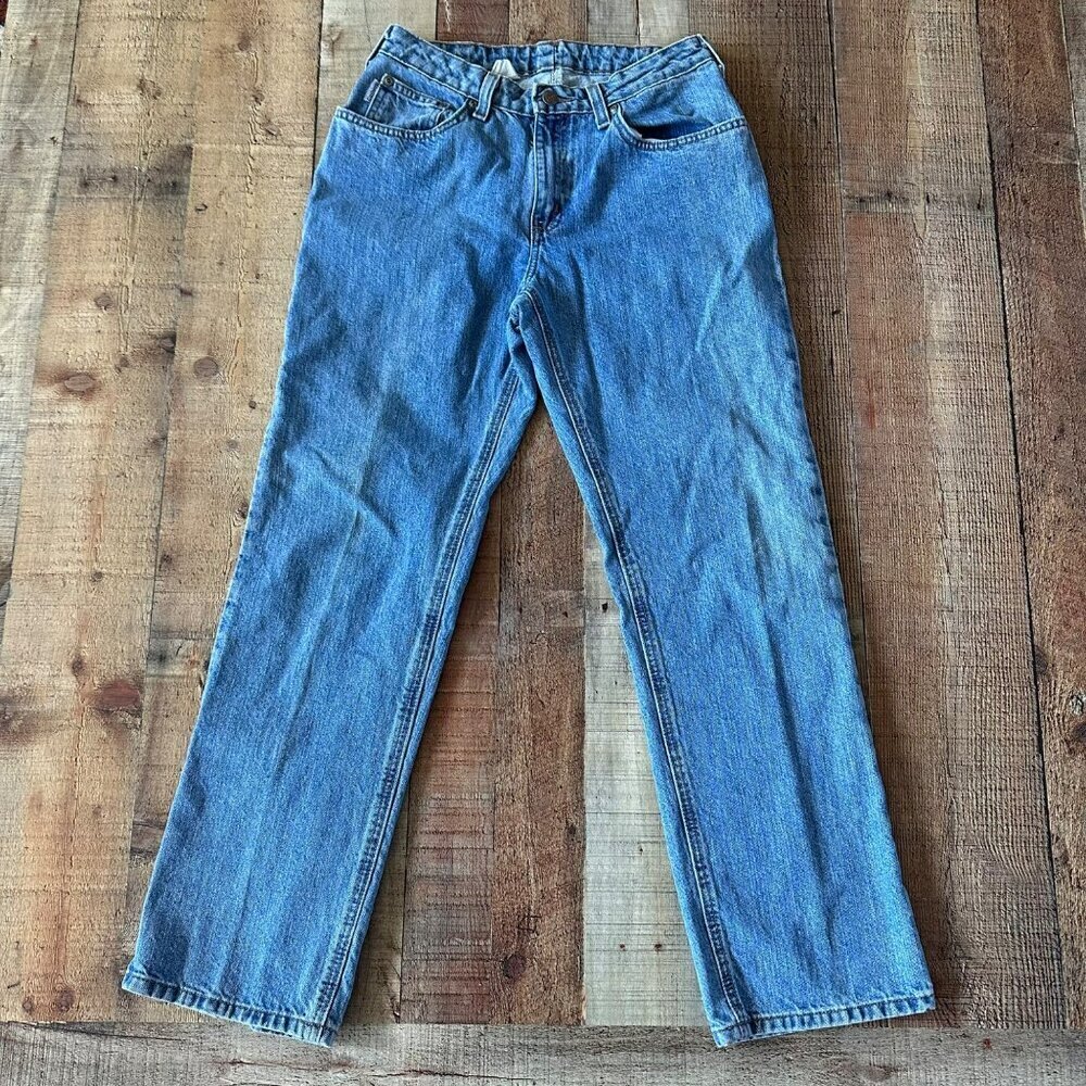 Carhartt Men's Relaxed Fit Denim Jeans in Medium Wash Blue -30